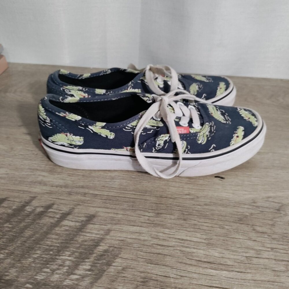 Vans glow in the dark alligator shoes